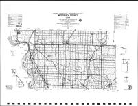 Woodbury County Hilghway Map, Monona County 1987